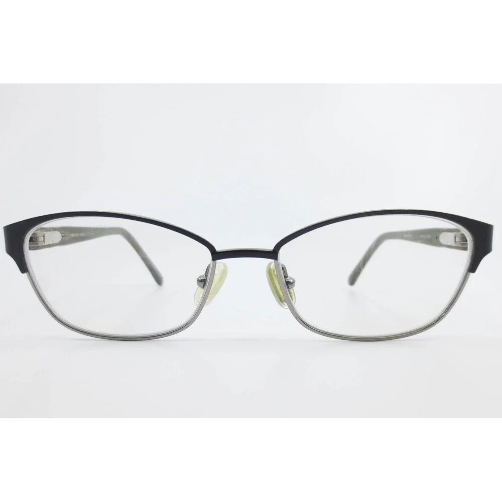 Karen Kane Petites Moonflower Black Olive Cat Eye Eyeglass Frames 49-15-135